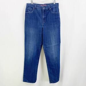 GLORIA VANDERBILT Blue Mom Jeans